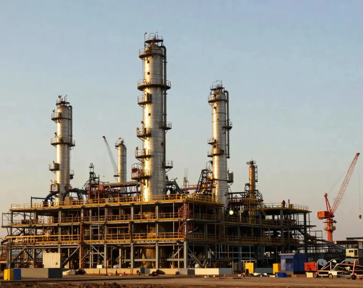 Oil and gas construction image