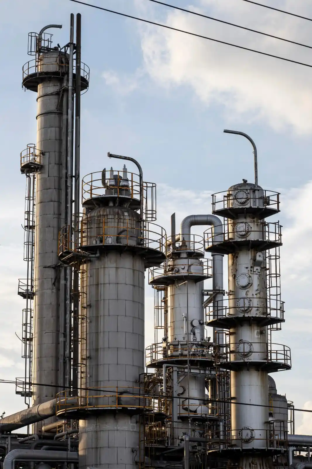 oil & gas refinery client page