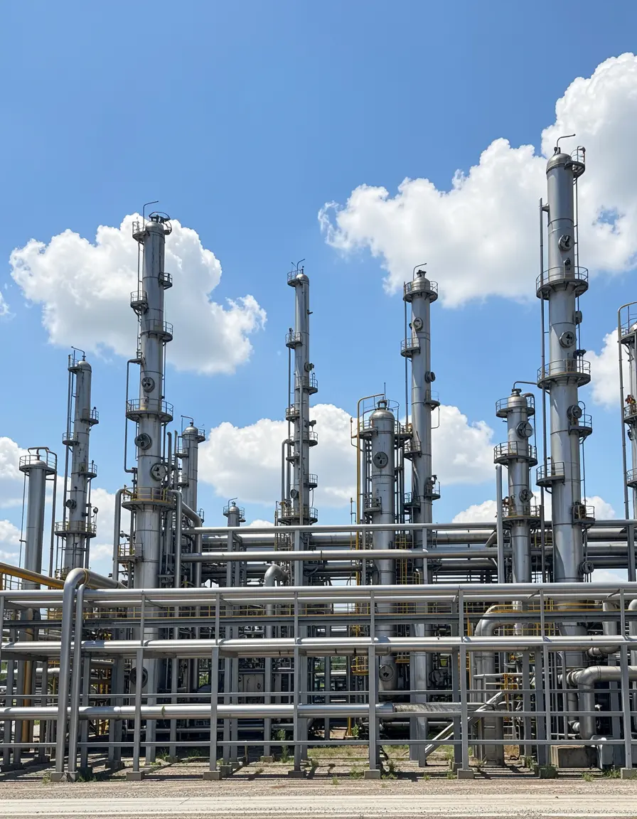 Oil and gas refinery client page